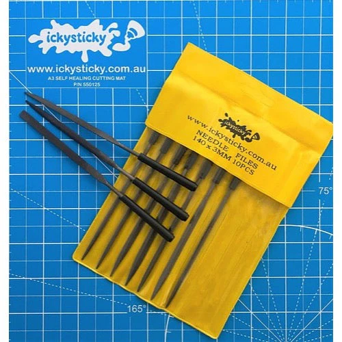Icky Sticky 610622 10 Piece Needle File Set - Image 5