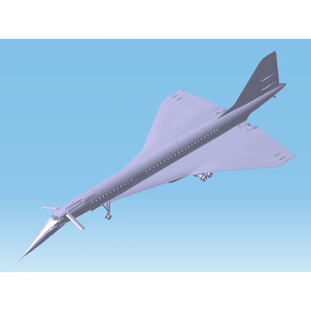 ICM 14401 1/144 Tupolev-144 Soviet Supersonic Passenger Aircraft - Image 3