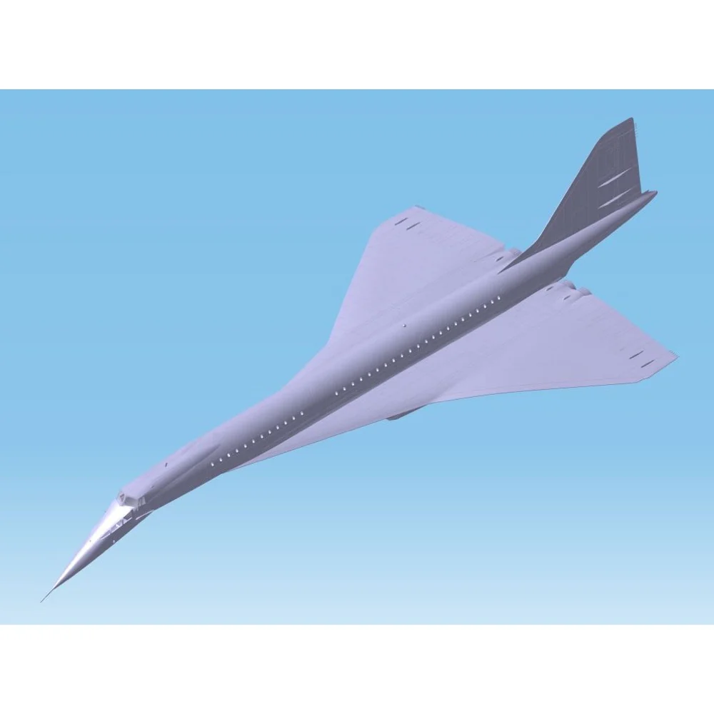 ICM 14401 1/144 Tupolev-144 Soviet Supersonic Passenger Aircraft - Image 5