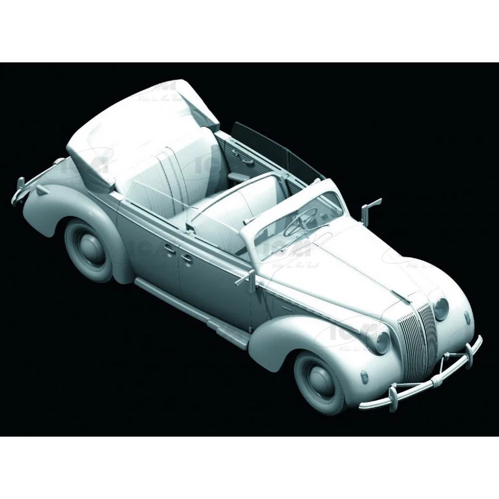 ICM 24021 1/24 Admiral Cabriolet WWII German Passenger Car - Image 4