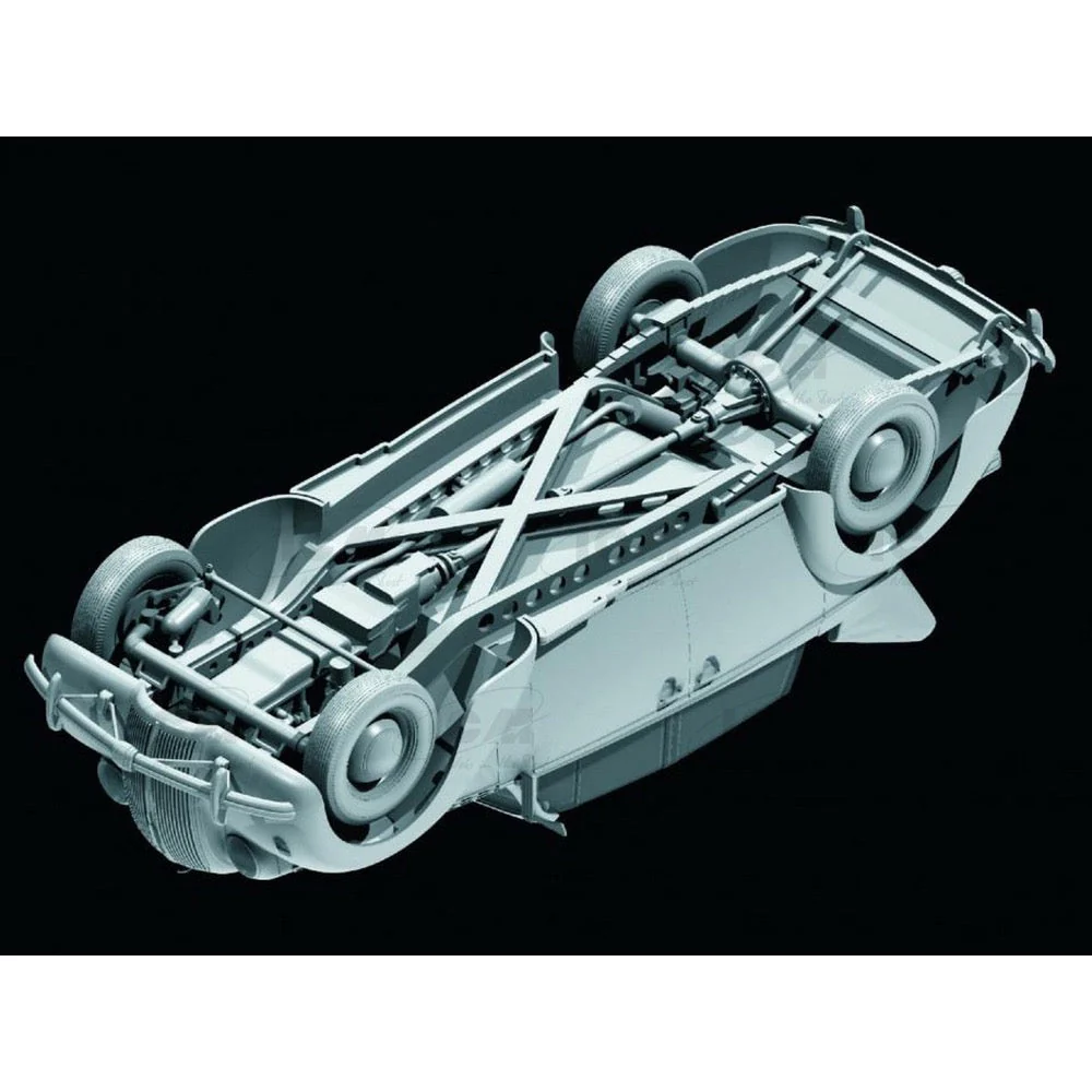 ICM 24021 1/24 Admiral Cabriolet WWII German Passenger Car - Image 6