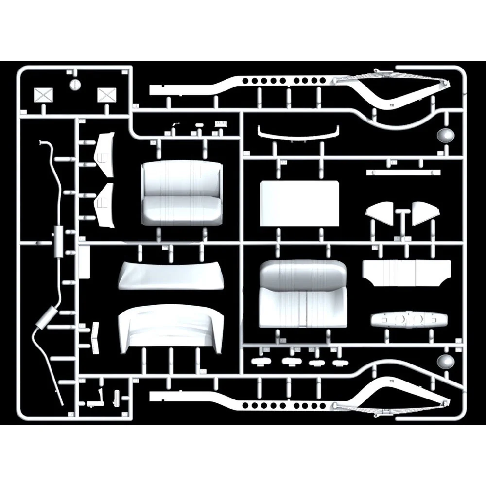 ICM 24021 1/24 Admiral Cabriolet WWII German Passenger Car - Image 8