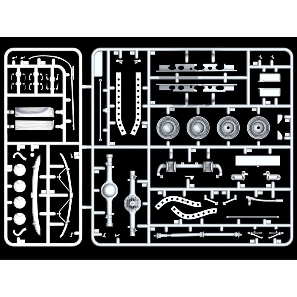 ICM 24021 1/24 Admiral Cabriolet WWII German Passenger Car - Image 9