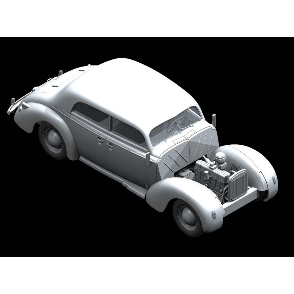 ICM 24023 1/24 Admiral Saloon WWII German Passenger Car - Image 4