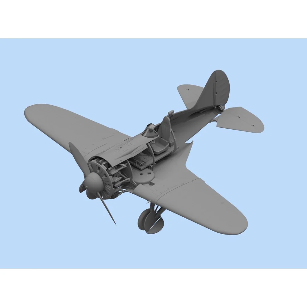 ICM 32001 1/32 I-16 Type 24 WWII Soviet Fighter - Image 4