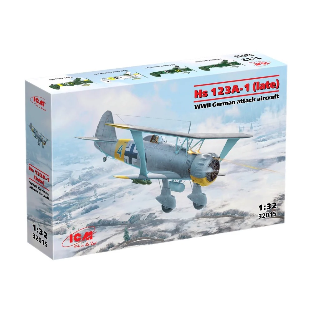 ICM 32015 1/32 Henschel Hs 123A (Late)