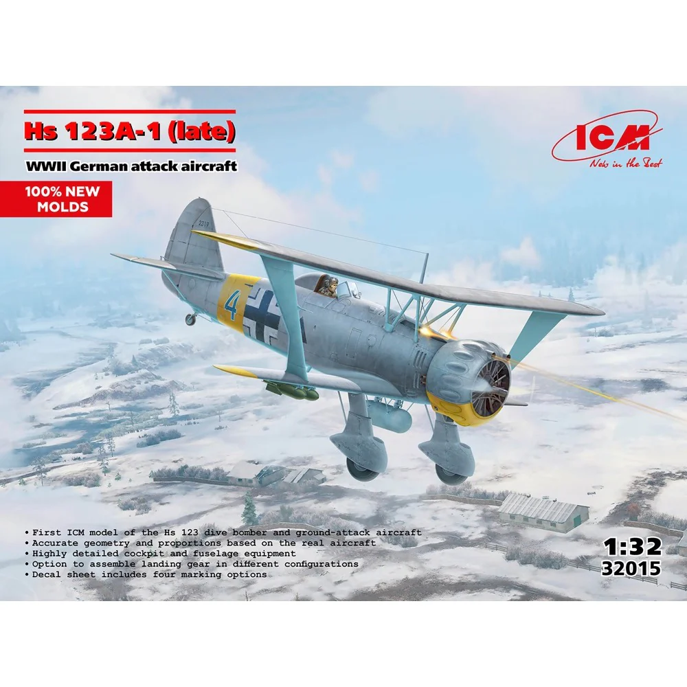 ICM 32015 1/32 Henschel Hs 123A (Late) - Image 2
