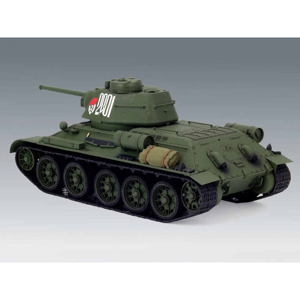 ICM 35366 1/35 T-34/76 Late 1943 Production WWII Soviet Medium Tank - Image 3