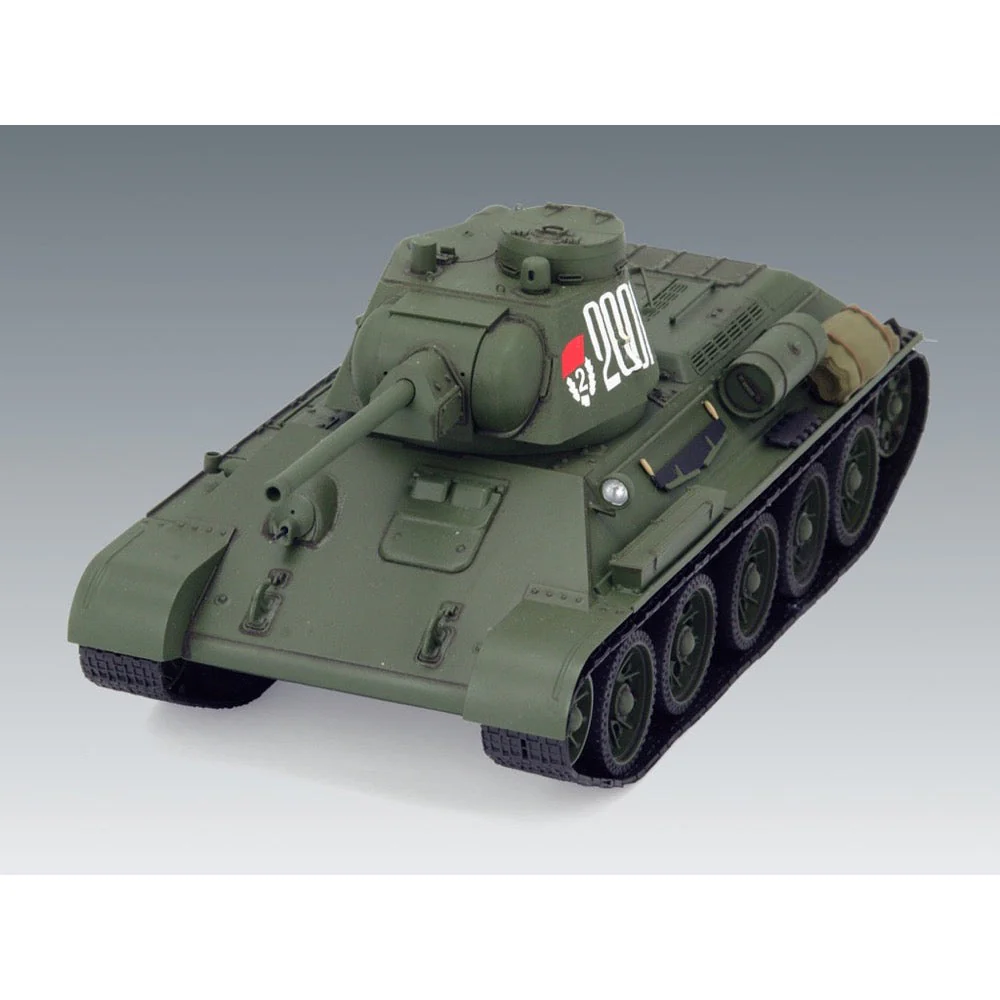 ICM 35366 1/35 T-34/76 Late 1943 Production WWII Soviet Medium Tank - Image 4