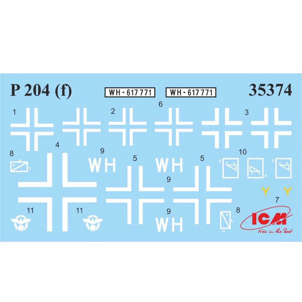 ICM 35374 1/35 Panzersp√§hwagen P 204 f WWII German Armoured Vehicle - Image 17