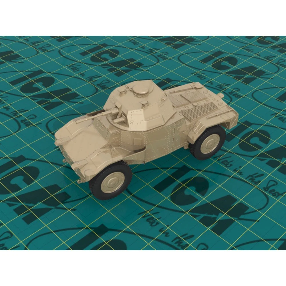 ICM 35374 1/35 Panzersp√§hwagen P 204 f WWII German Armoured Vehicle - Image 7