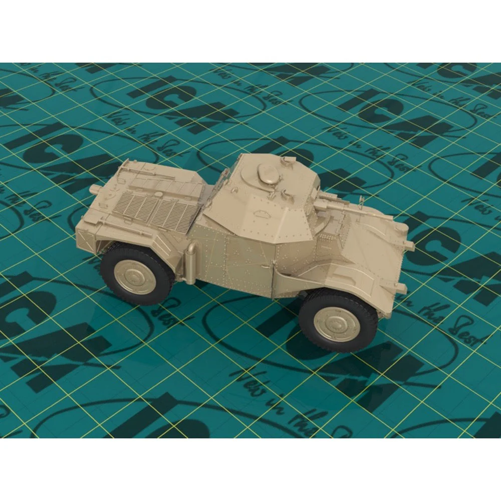 ICM 35374 1/35 Panzersp√§hwagen P 204 f WWII German Armoured Vehicle - Image 9