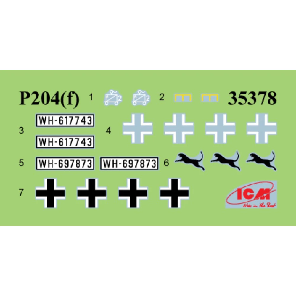 ICM 35378 1/35 Panzerspahwagen (Funk) P204(f), Armoured Command Vehicle - Image 10