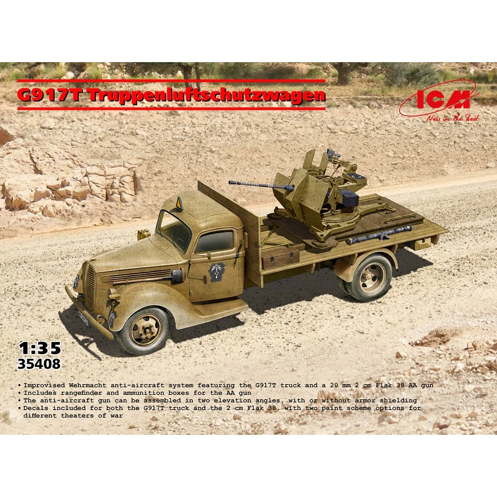 ICM 35408 1/35 German G917T Truppenluftschutzwage - Image 14