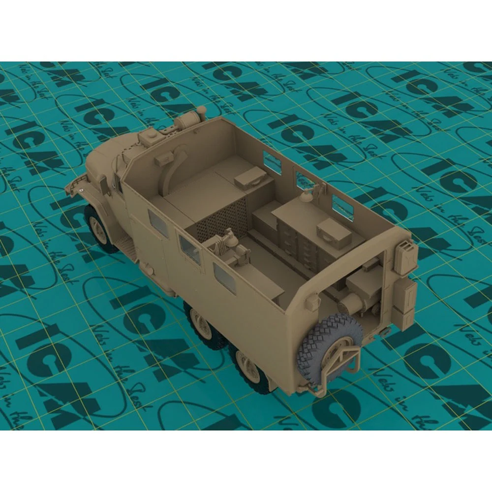 ICM 35518 1/35 ZiL-131 Emergency Truck Soviet Vehicle - Image 10