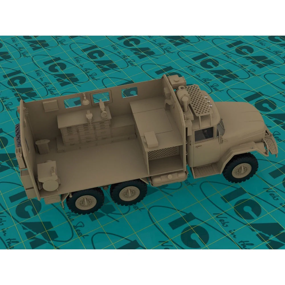 ICM 35518 1/35 ZiL-131 Emergency Truck Soviet Vehicle - Image 11