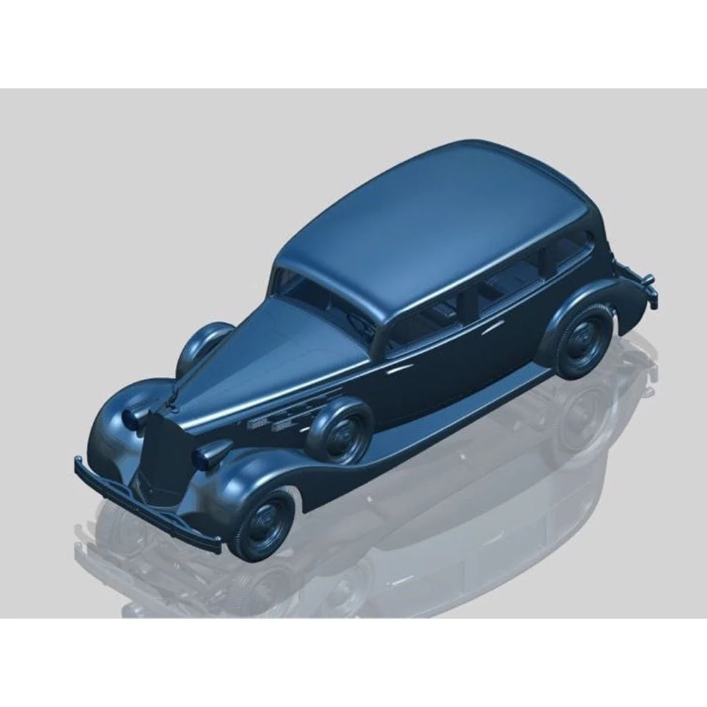 ICM 35535 1/35 Packard Twelve Model 1936 WWII Soviet Leaders' Car with Passengers - Image 2