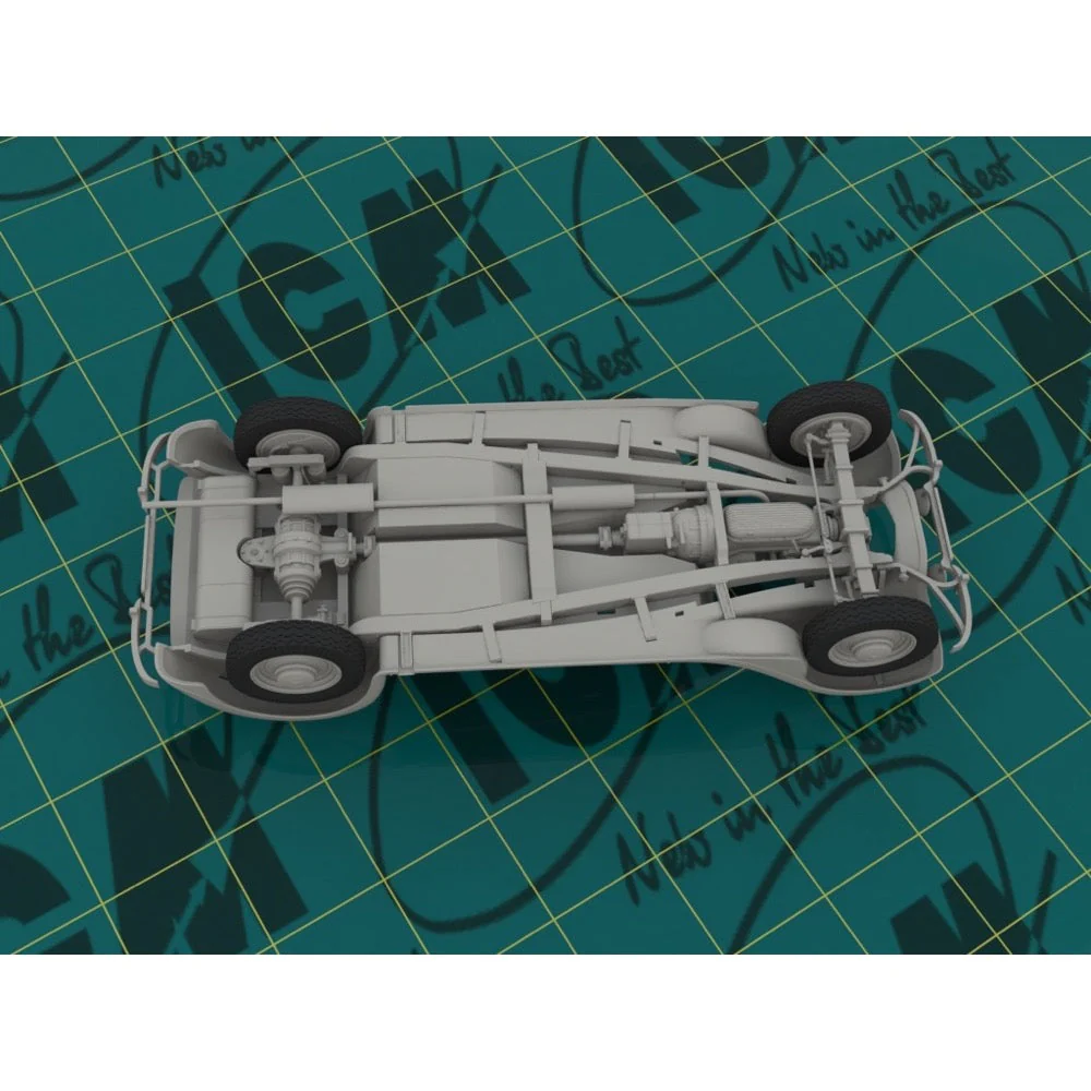 ICM 35537 1/35 Type 320 W142 Saloon WWII German Staff Car - Image 10
