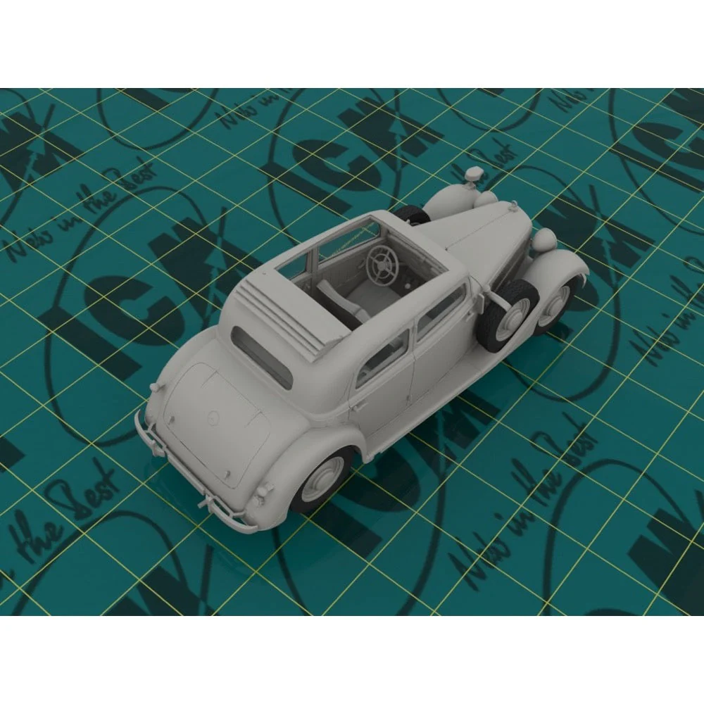 ICM 35537 1/35 Type 320 W142 Saloon WWII German Staff Car - Image 11