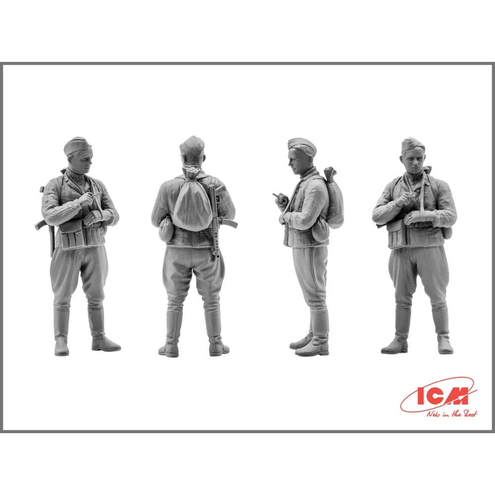 ICM 35541 1/35 Soviet Soldier Set May 1945 - Image 5