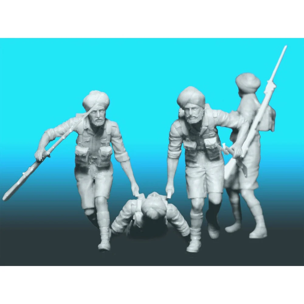 ICM 35564 1/35 Indian Sikh Rifles 1942 - Image 4