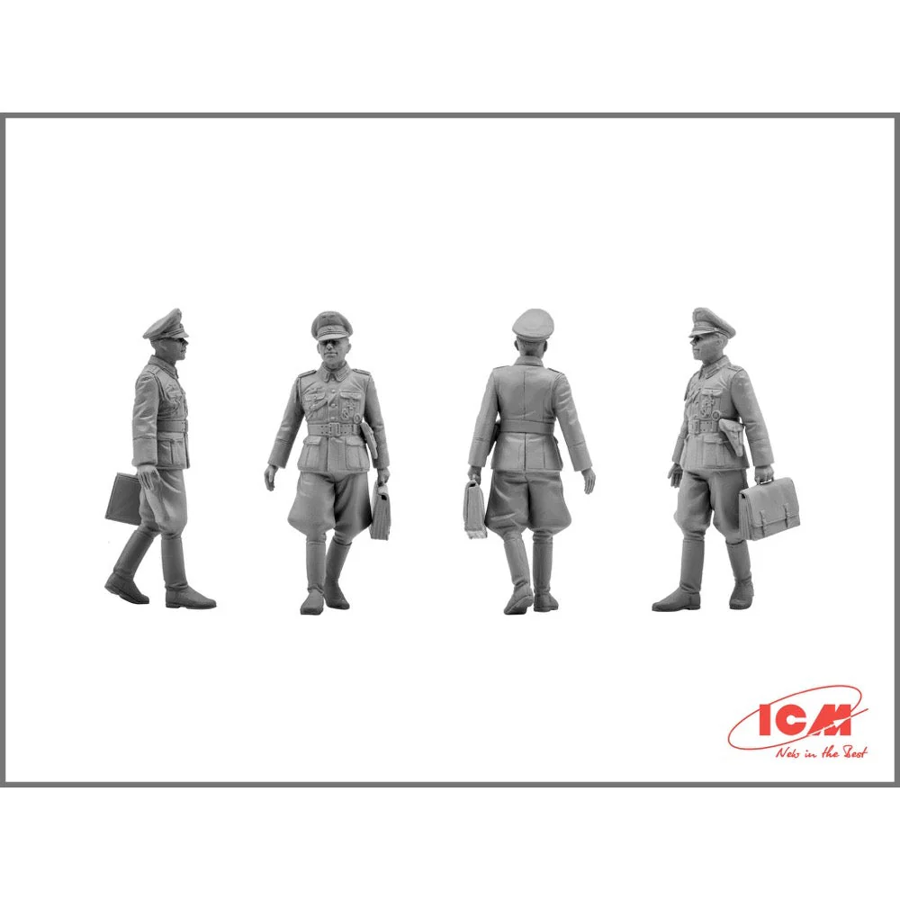 ICM 35611 1/35 WWII German Staff Personnel - Image 3