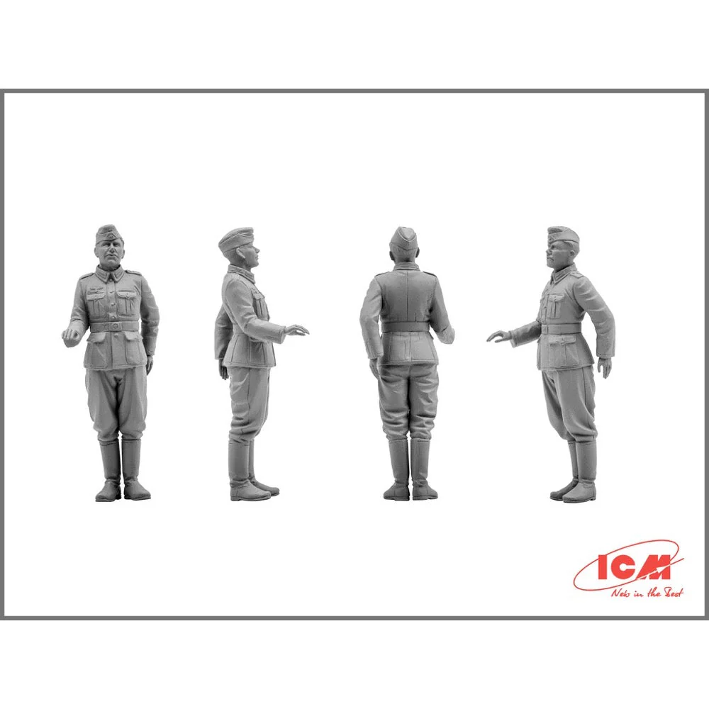 ICM 35611 1/35 WWII German Staff Personnel - Image 5