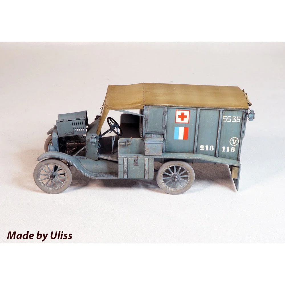 ICM 35661 1/35 Model T 1917 Ambulance WWI American Car - Image 8