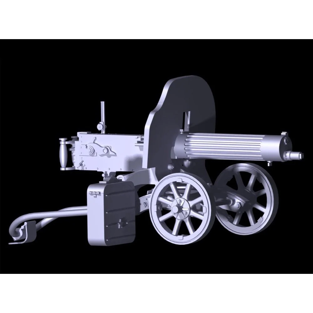 ICM 35675 1/35 Soviet Maxim Machine Gun 1910/30 - Image 2