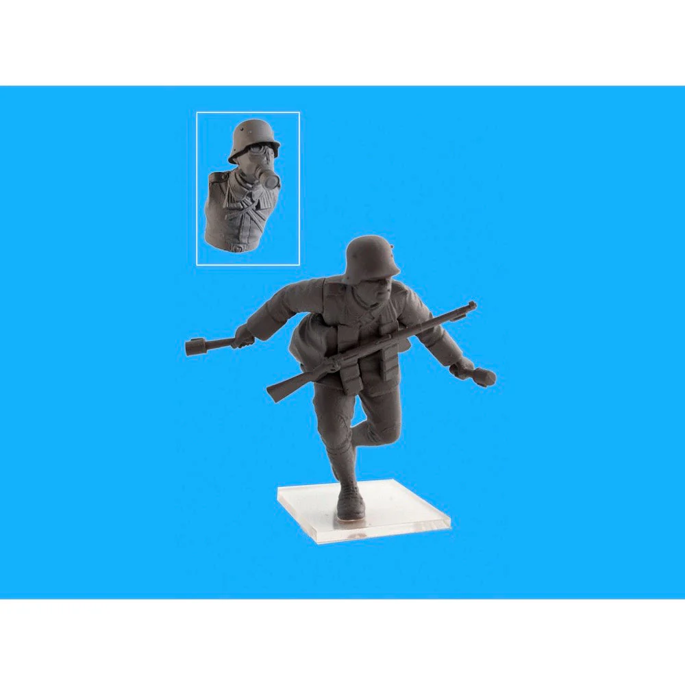 ICM 35695 1/35 German Infantry in Gas Masks 1918 - Image 7