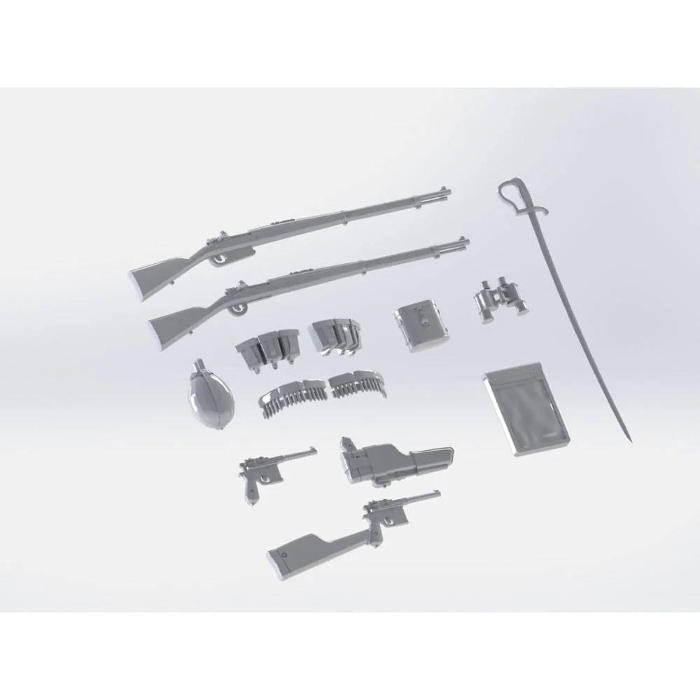 ICM 35699 1/35 WWI Turkish Infantry Weapons & Equipment - Image 3