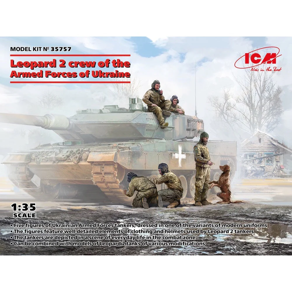 ICM 35757 1/35 Leopard crew of the Armed Forces of Ukraine - Image 7