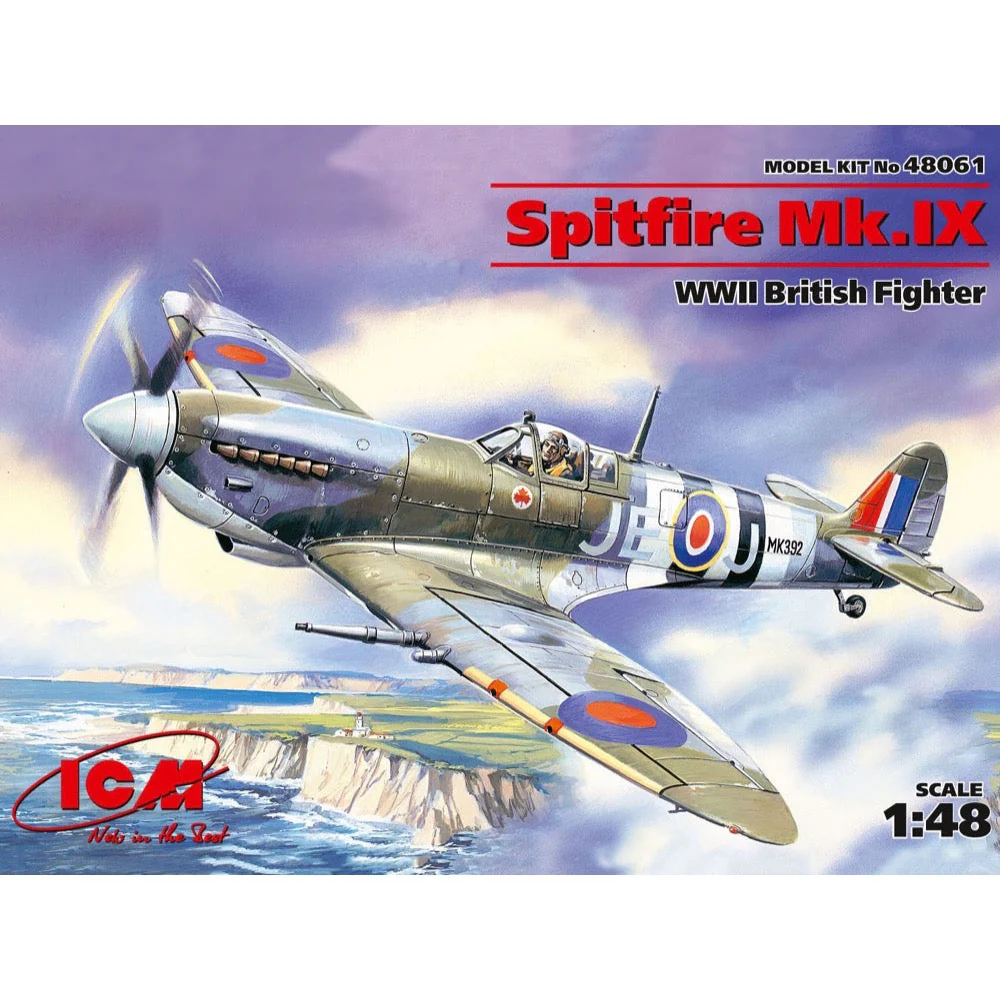 ICM 48061 1/48 Spitfire Mk.IX WWII British Fighter - Image 5