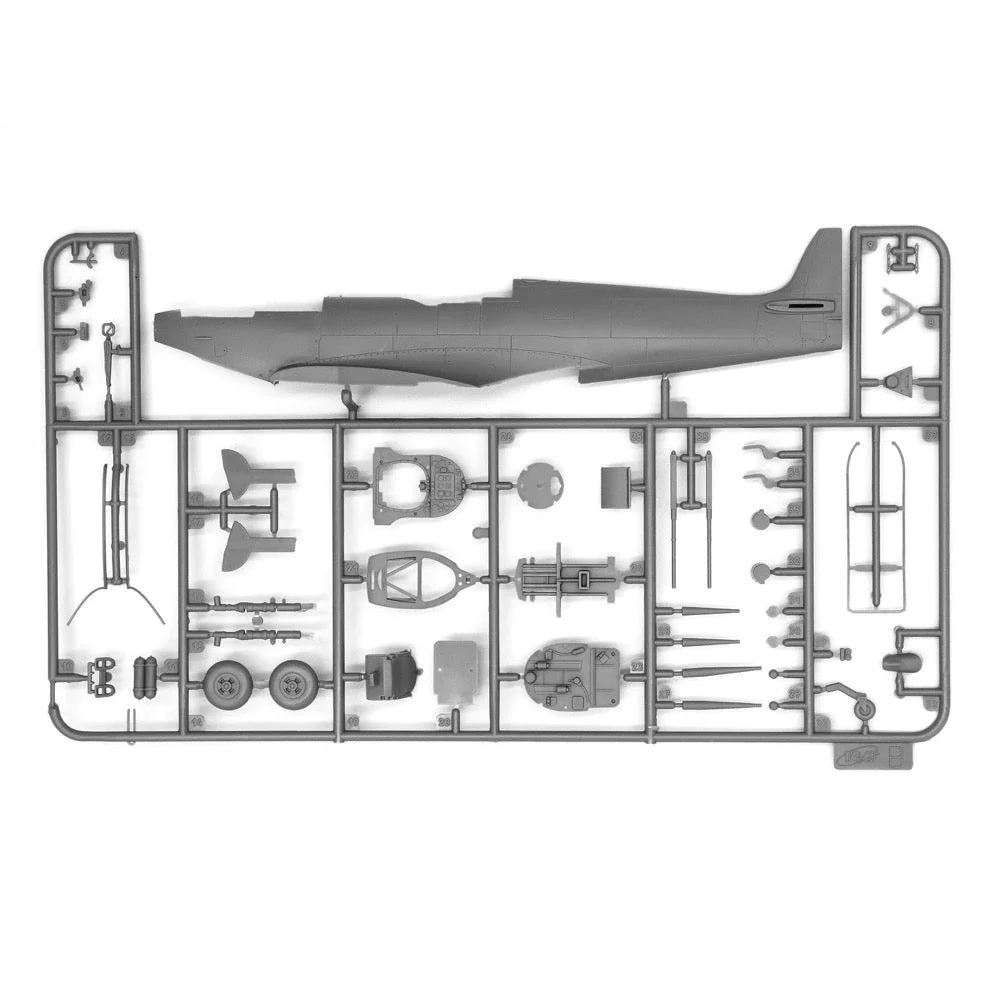 ICM 48066 1/48 Spitfire LF.IXE WWII Soviet Air Force Fighter - Image 6