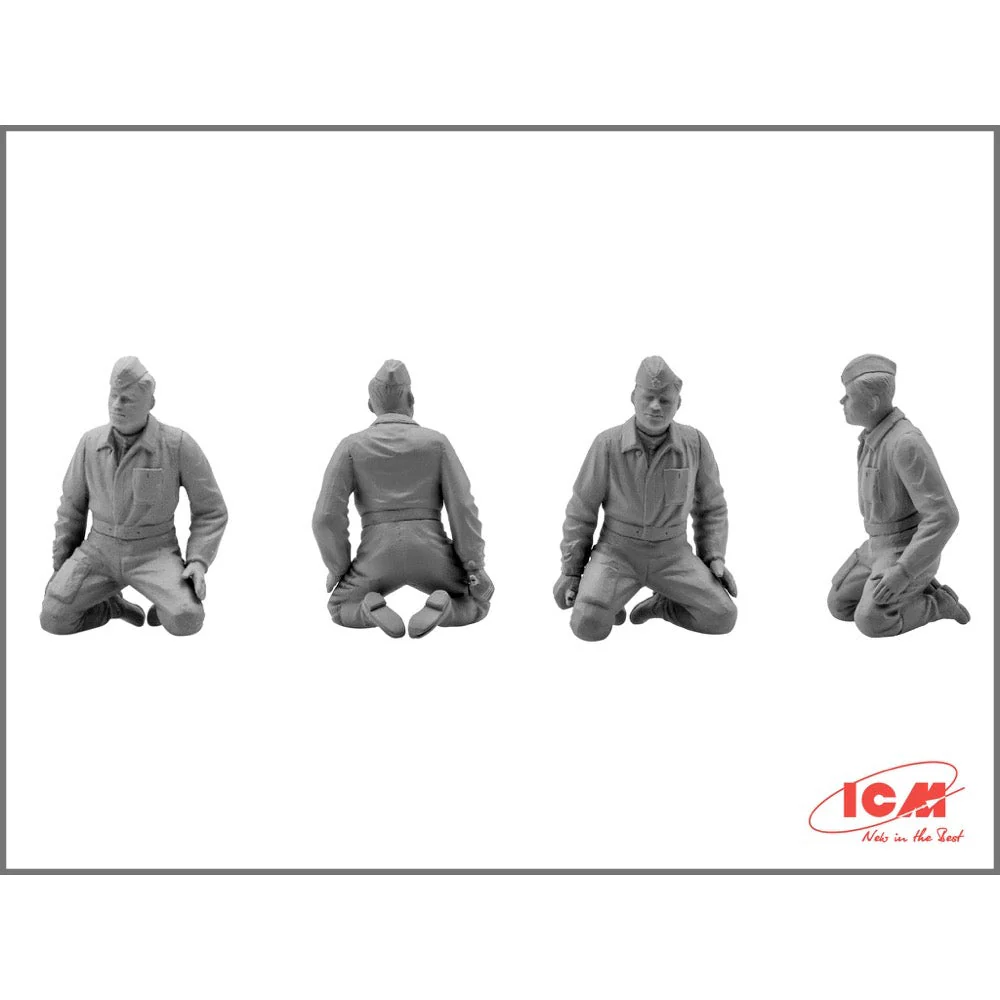 ICM 48084 1/48 Soviet Air Force Pilots and Ground Personnel 1943-1945 - Image 6