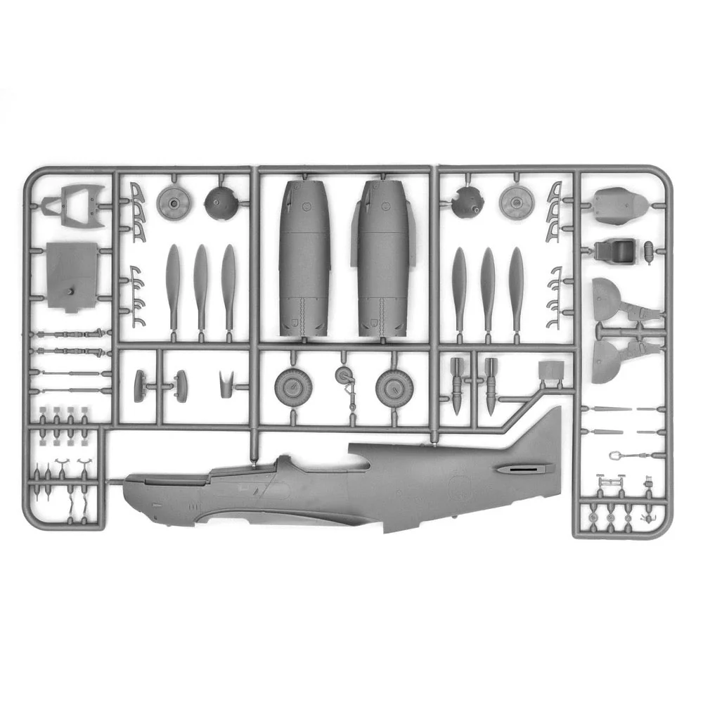 ICM 48091 1/48 LaGG-3 series 1-4 WWII Soviet Fighter - Image 2