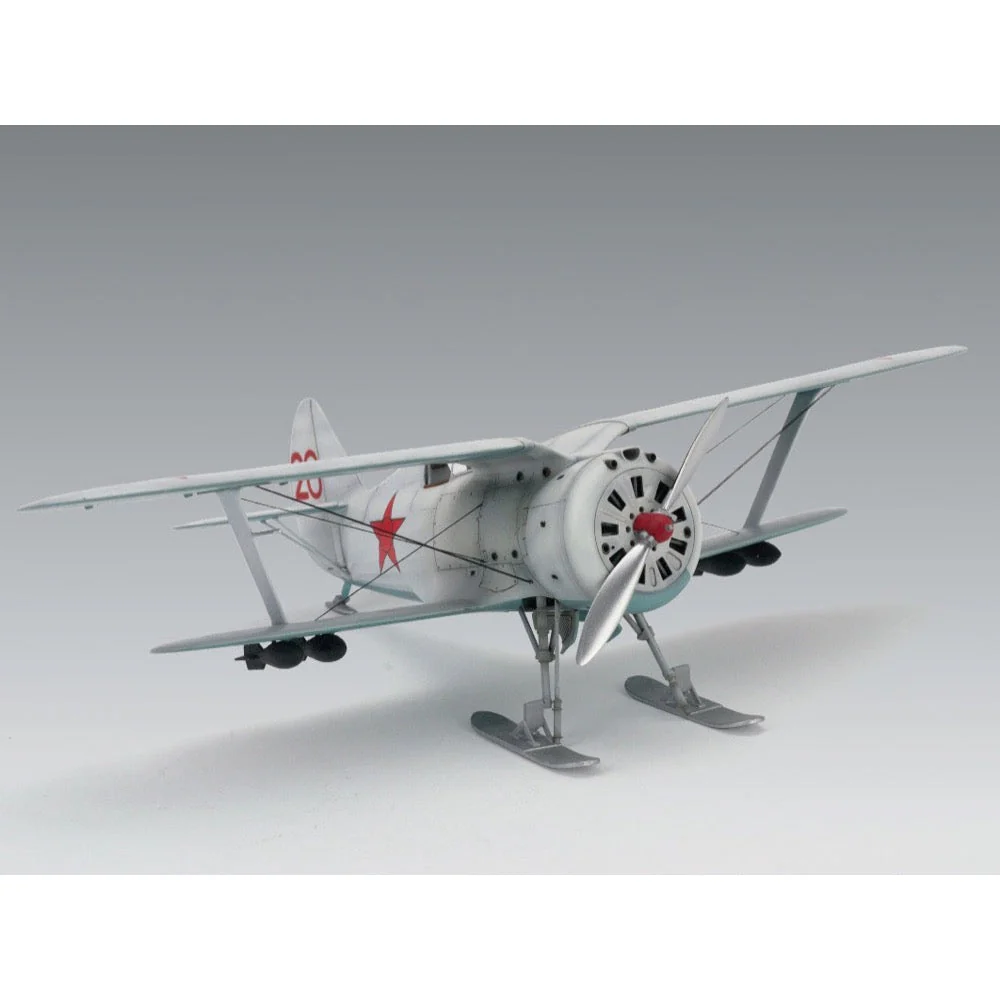 ICM 48096 1/48 I-153 WWII Soviet Biplane Fighter winter version - Image 2