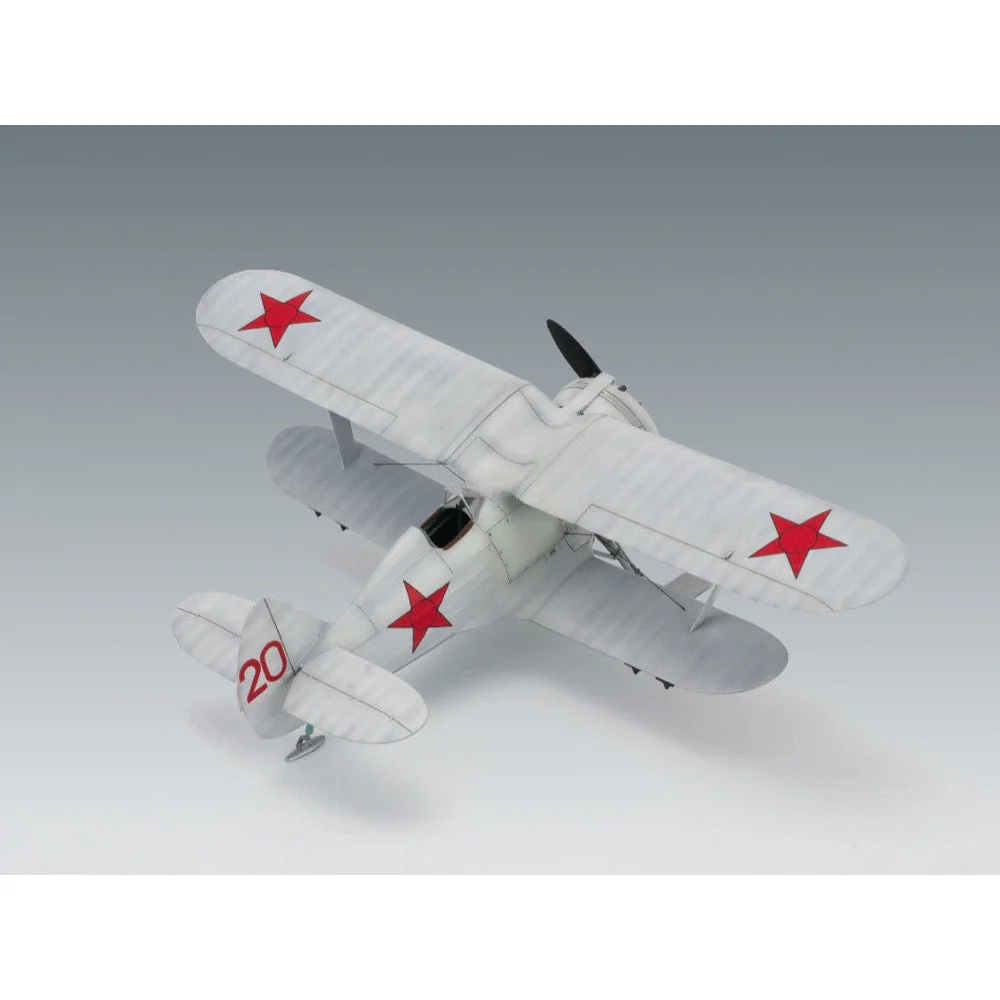 ICM 48096 1/48 I-153 WWII Soviet Biplane Fighter winter version - Image 4