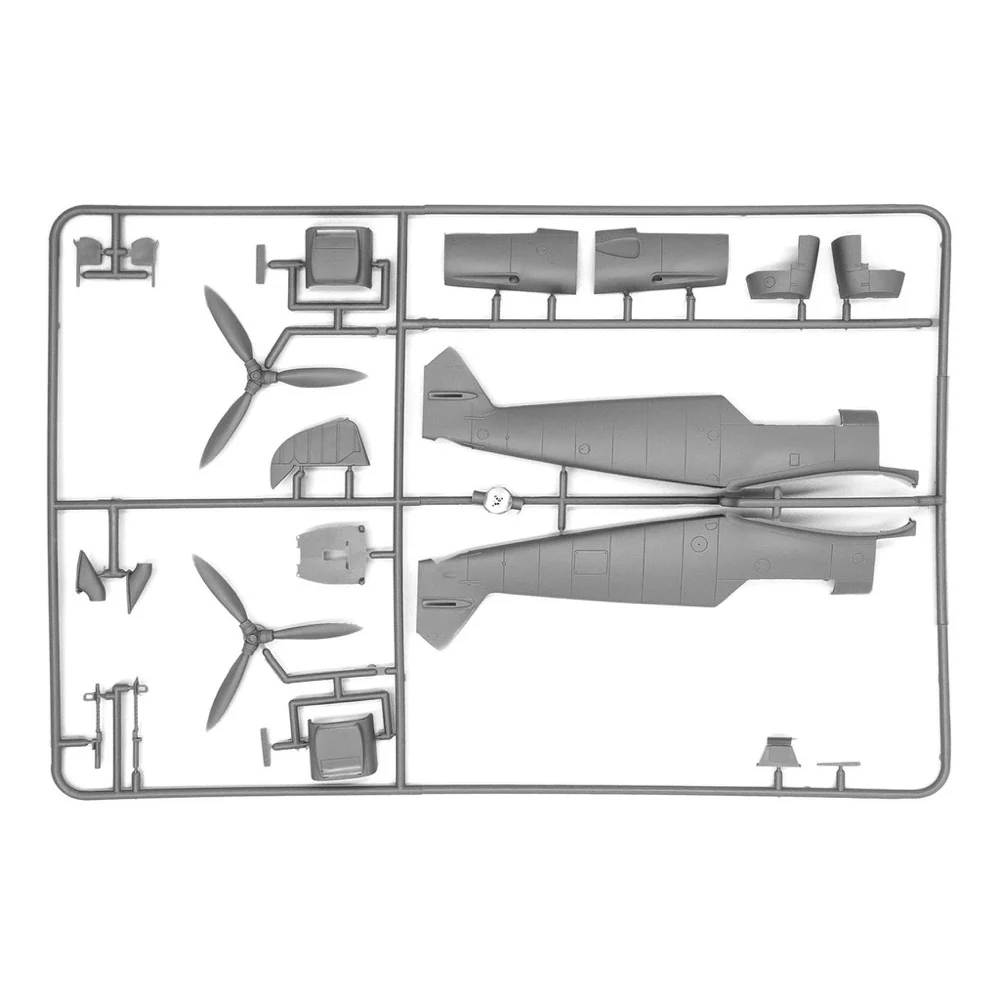 ICM 48105 1/48 Messerschmitt Bf 109F-4Z/Trop WWII German Fighter - Image 4