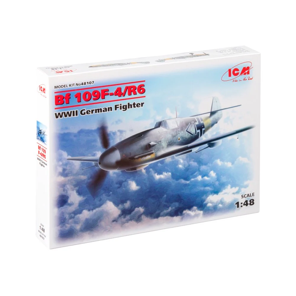 ICM 48107 1/48 Messerschmitt Bf 109F-4/R6 WWII German Fighter - Image 2