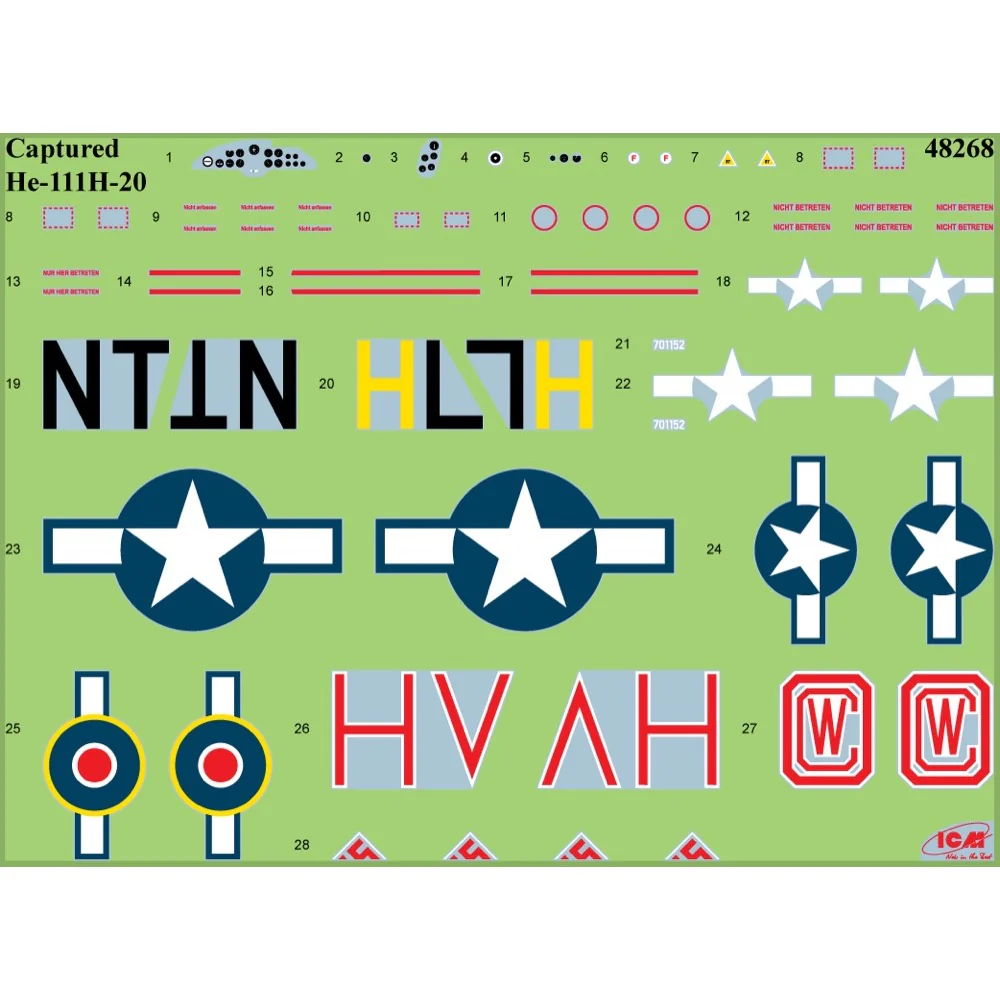 ICM 48268 1/48 Captured Heinkel He-111 - Image 15