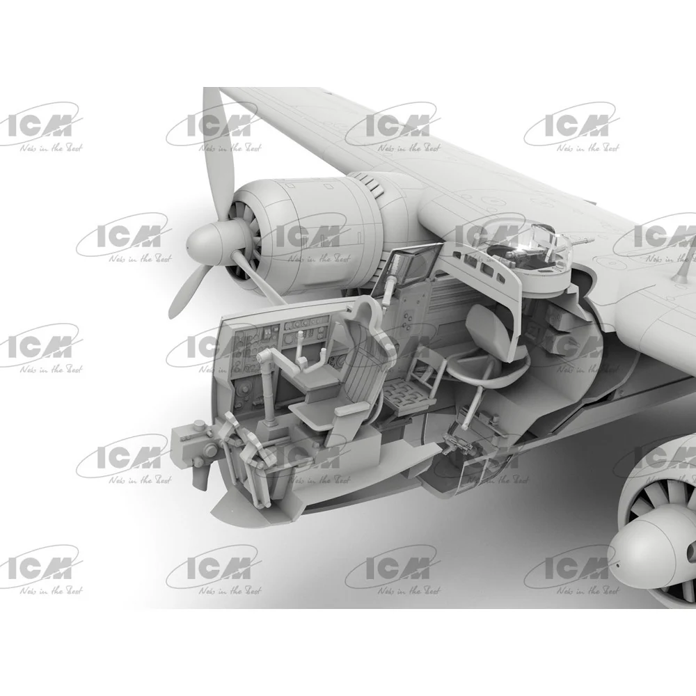 ICM 48273 1/48 Do 217 K-1 WW II German Bomber - Image 7