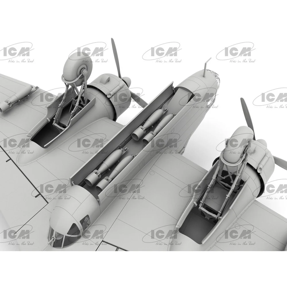 ICM 48352 1/48 HP.52 Hampden B.Mk.I WW II British Bomber - Image 11