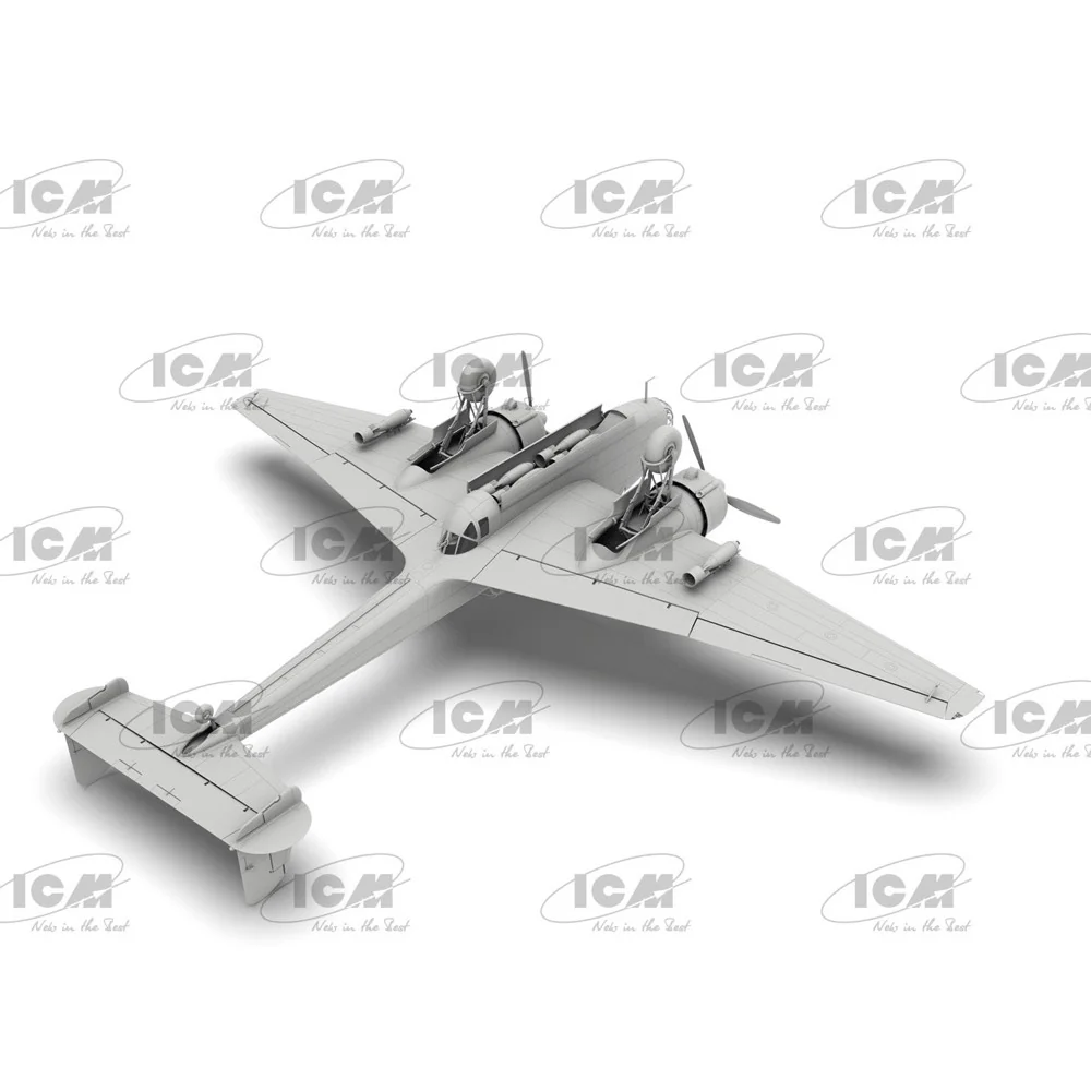 ICM 48352 1/48 HP.52 Hampden B.Mk.I WW II British Bomber - Image 13