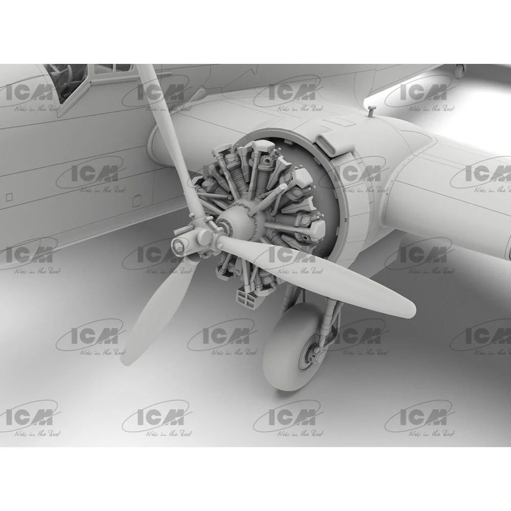 ICM 48352 1/48 HP.52 Hampden B.Mk.I WW II British Bomber - Image 6