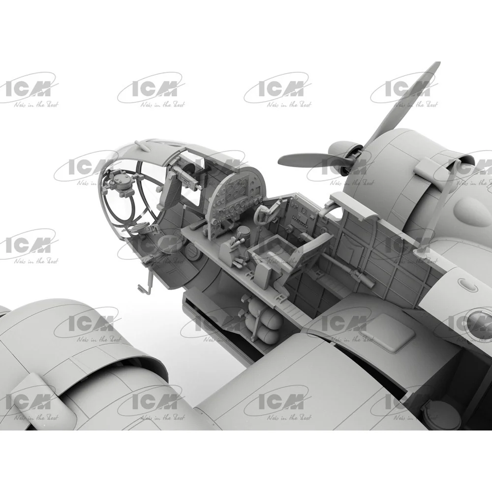 ICM 48352 1/48 HP.52 Hampden B.Mk.I WW II British Bomber - Image 8