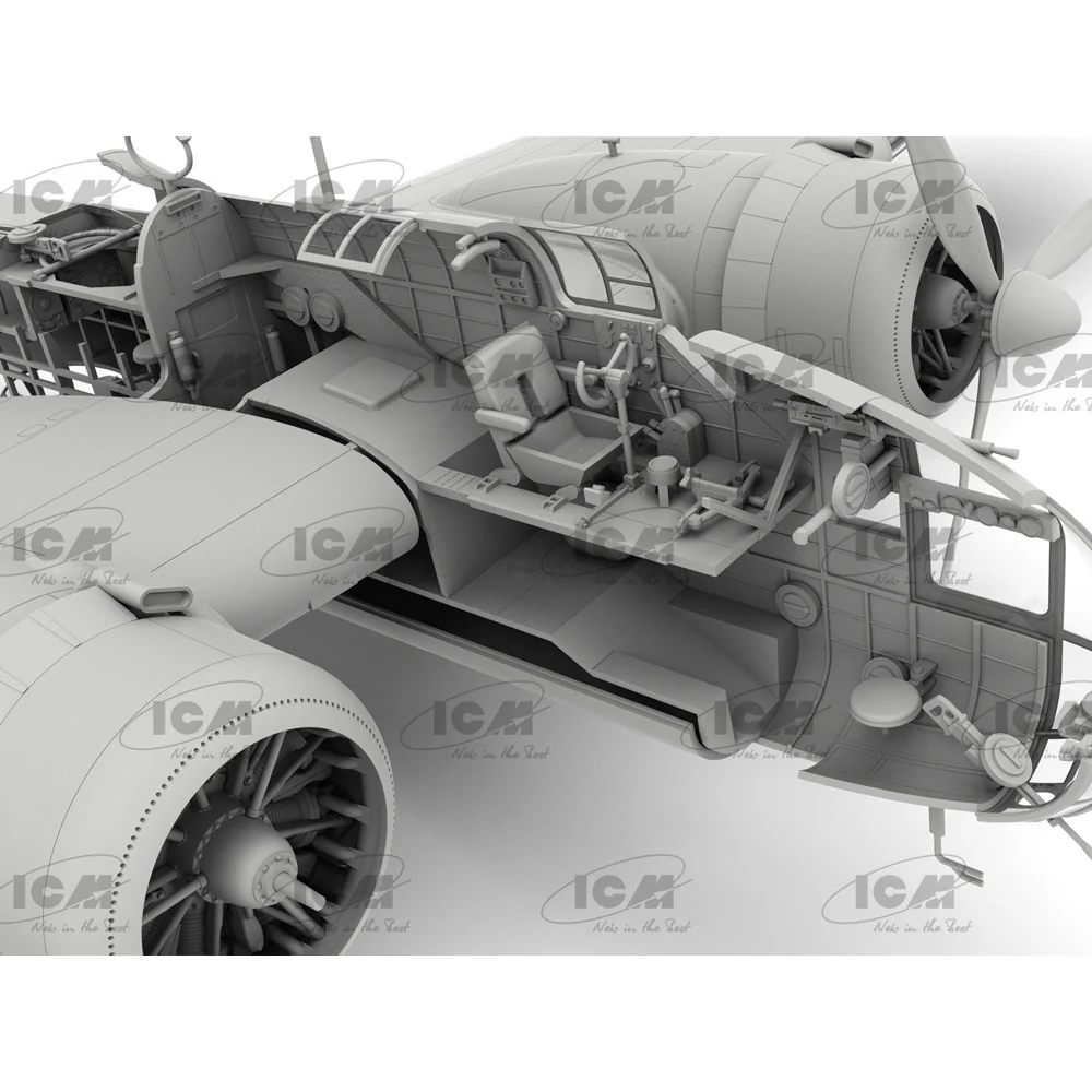 ICM 48352 1/48 HP.52 Hampden B.Mk.I WW II British Bomber - Image 9