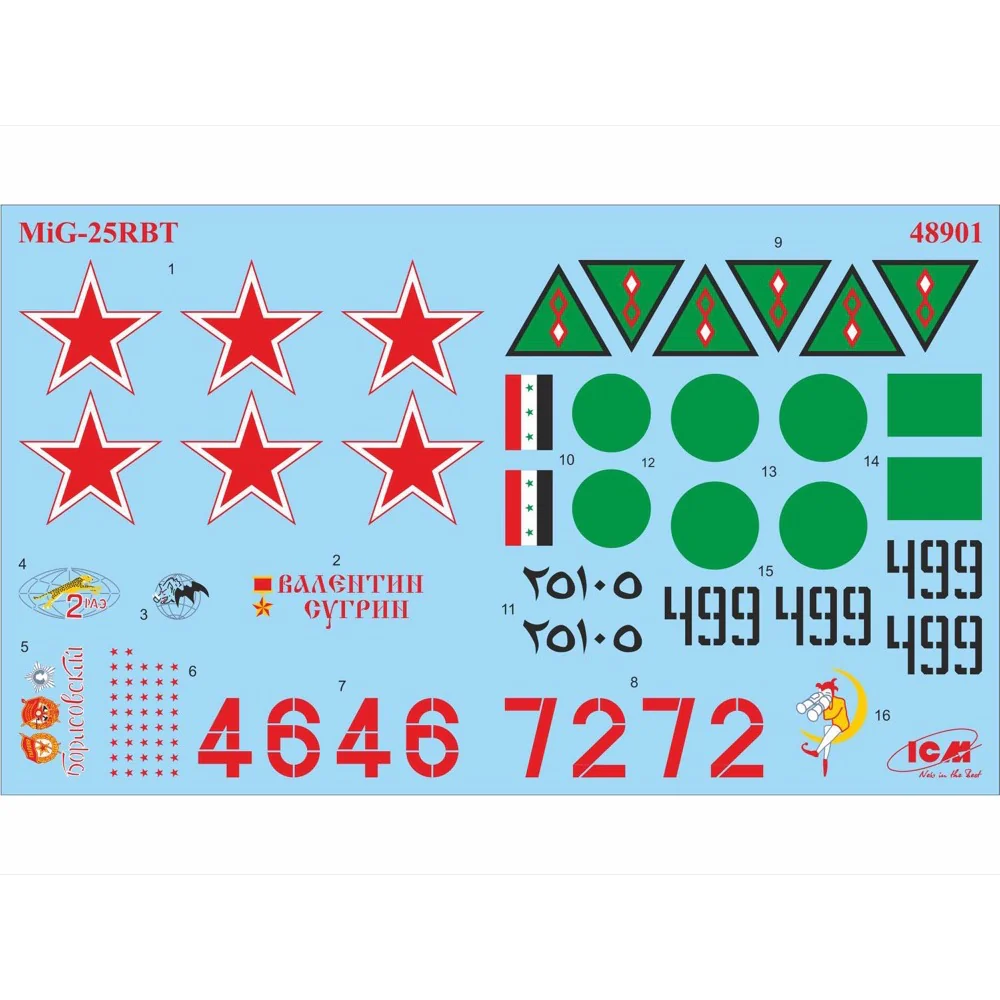 ICM 48901 1/48 MiG-25 RBT Soviet Reconnaissance Plane - Image 11