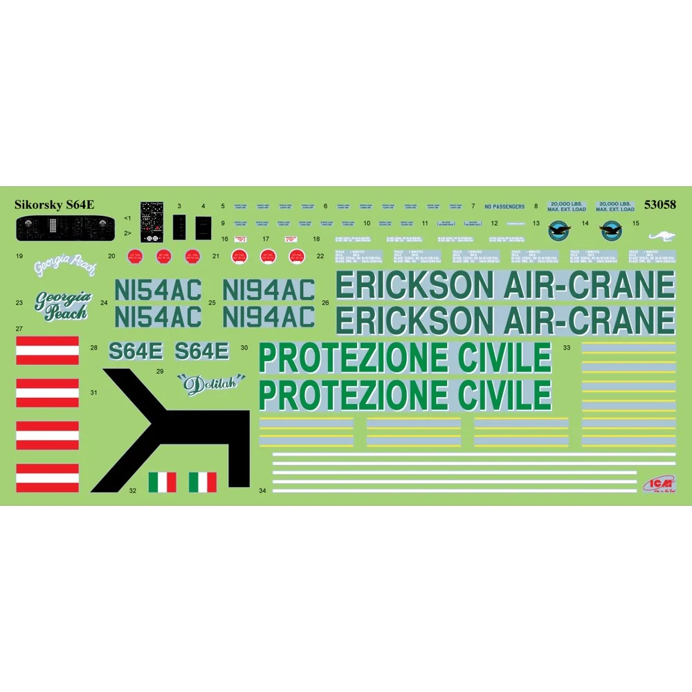 ICM 53058 1/35 Sikorsky S-64E Skycrane - Image 10