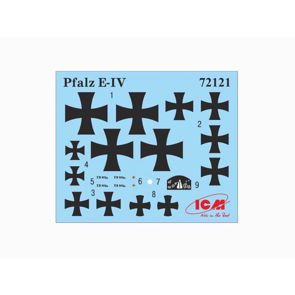 ICM 72121 1/72 Pfalz E.IV WWI German Fighter - Image 6